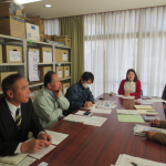 地（知）の拠点整備事業 大崎上島町との地域連携推進の協議を行いました。